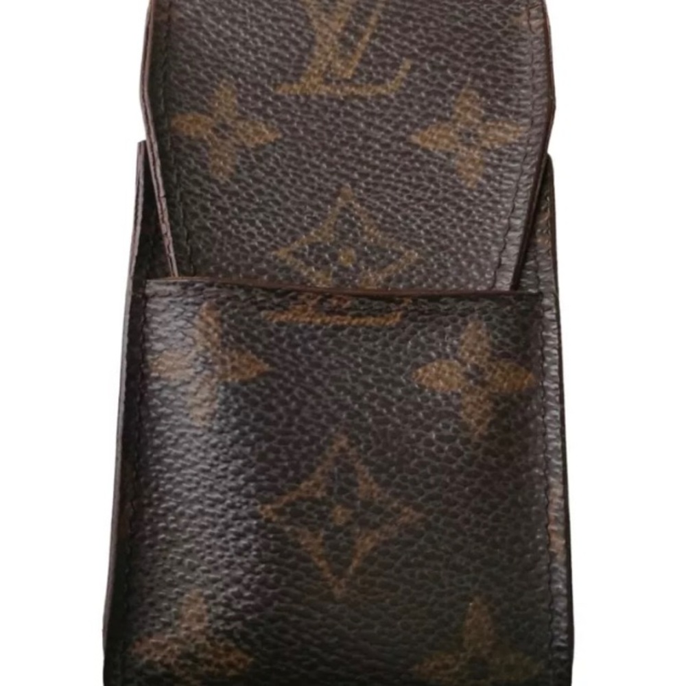 Louis Vuitton Cigaretcase Etui Cigarette Case Monogram PVC